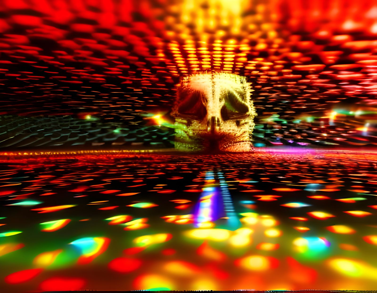Hallucinatory Psychedelic Realm in Hyperdetailed 3D