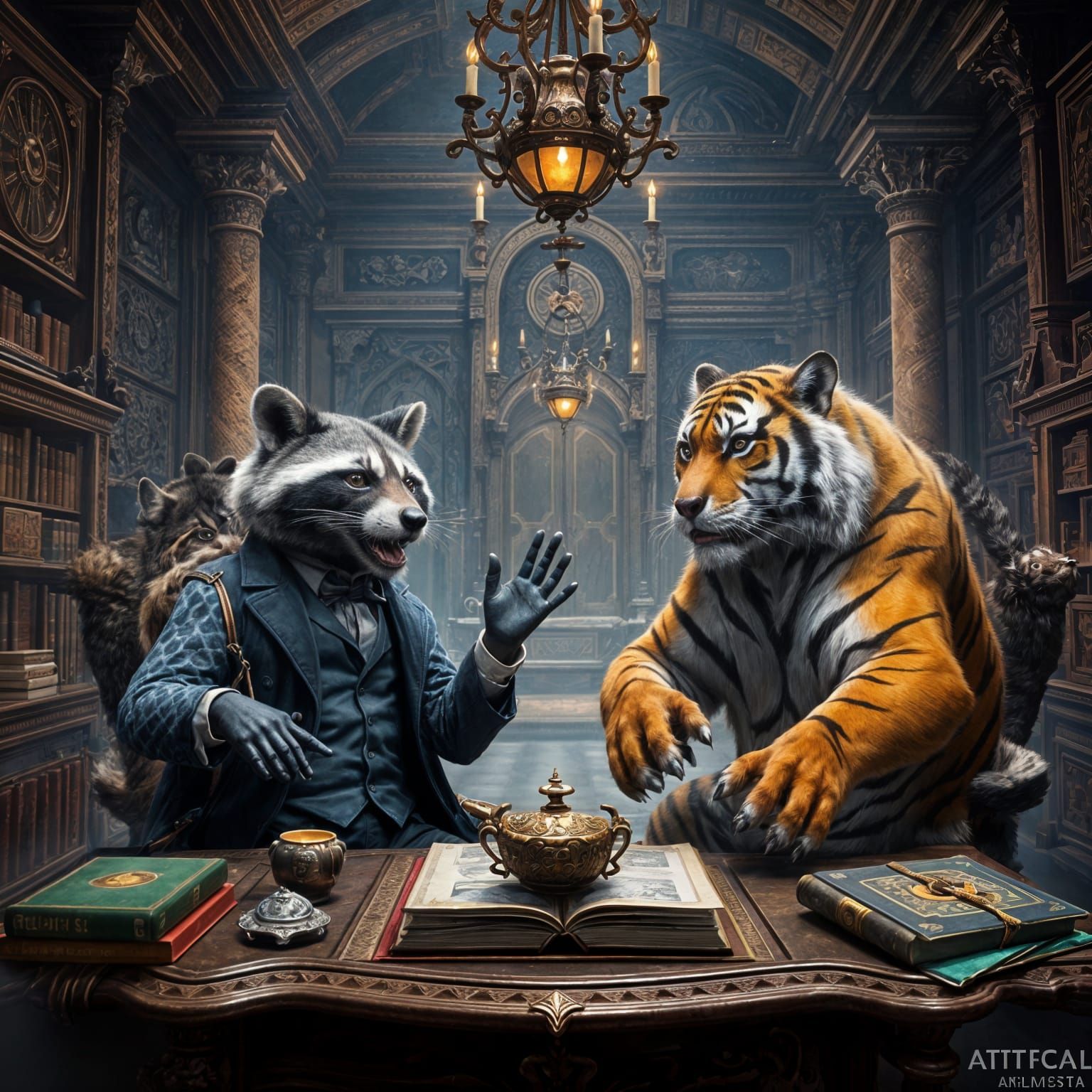 Wise Raccoon Shares Investment Opportunity with Powerful Tig...