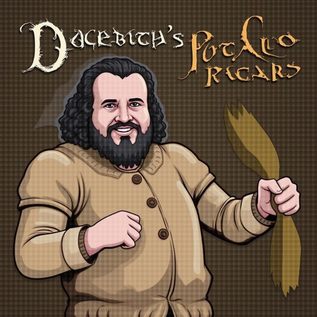 Macbeth and Blackadder Share a Hot Potato