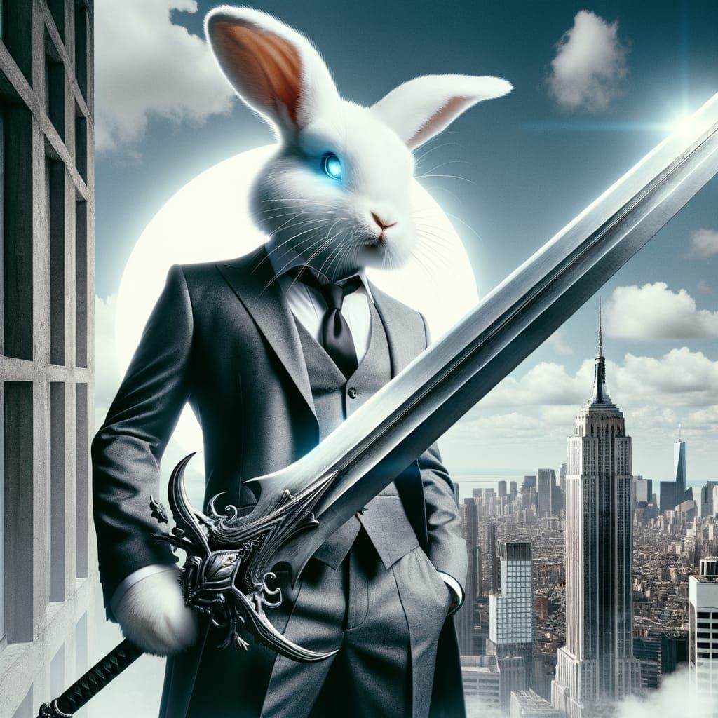 Surreal Fantasy Figure Conquers Modern Metropolis in Formal ...