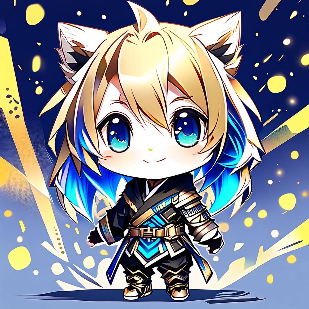 Extremely Cute and Adorable Chibi Character