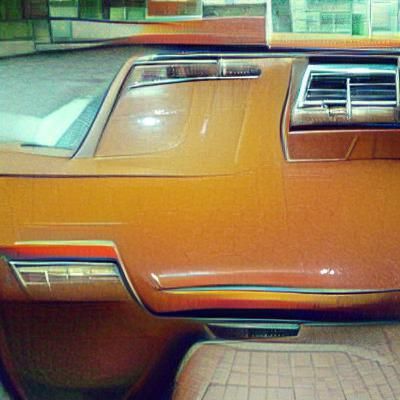 Classic 1970s Era Car Photograph
