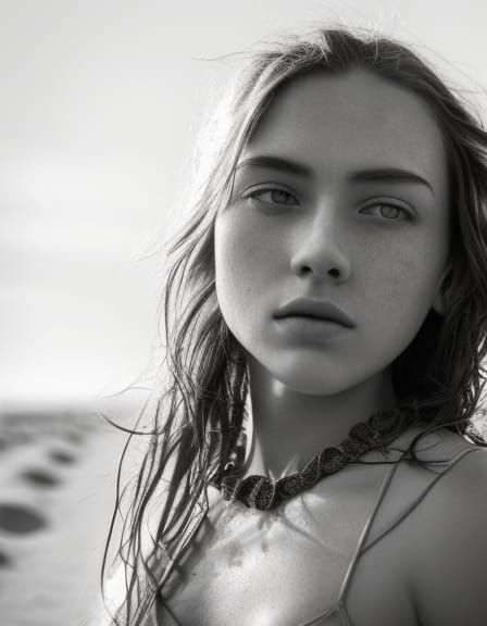 Hyperrealistic Portrait with Dynamic Lighting in 8K