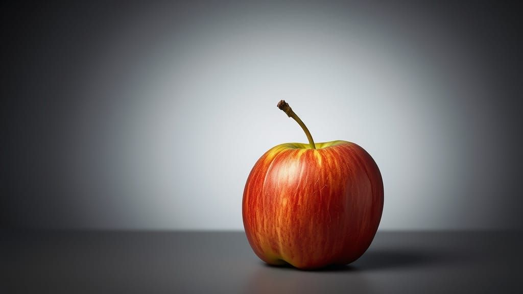 Whimsical Feline Fruit in Impressionist Style