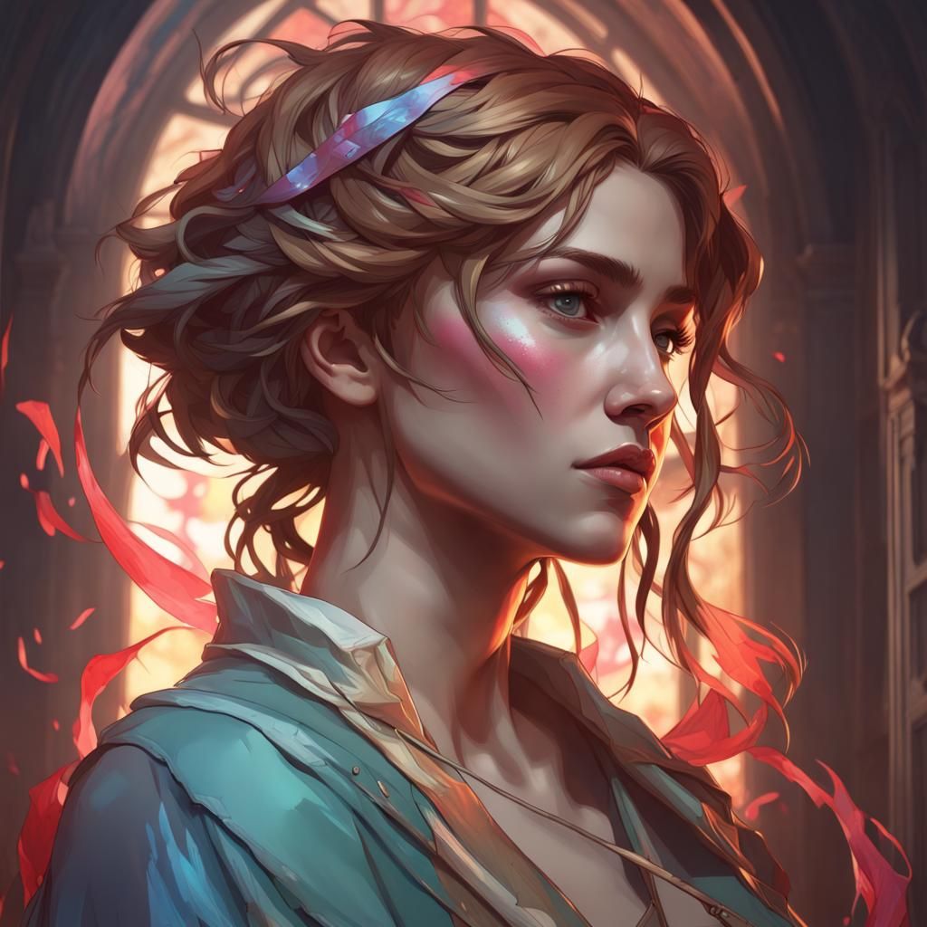 Mending a Broken Heart: Hyperdetailed Concept Art