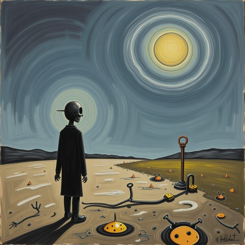 he's digging into history in a quite personal way