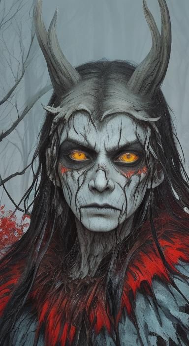 Algonquian Horror Art: Windigo Transformation as Fauvist Pai...