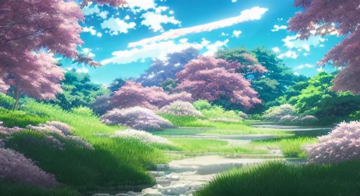 Hyperrealistic Anime Woman Portrait in 4K Ultra HD