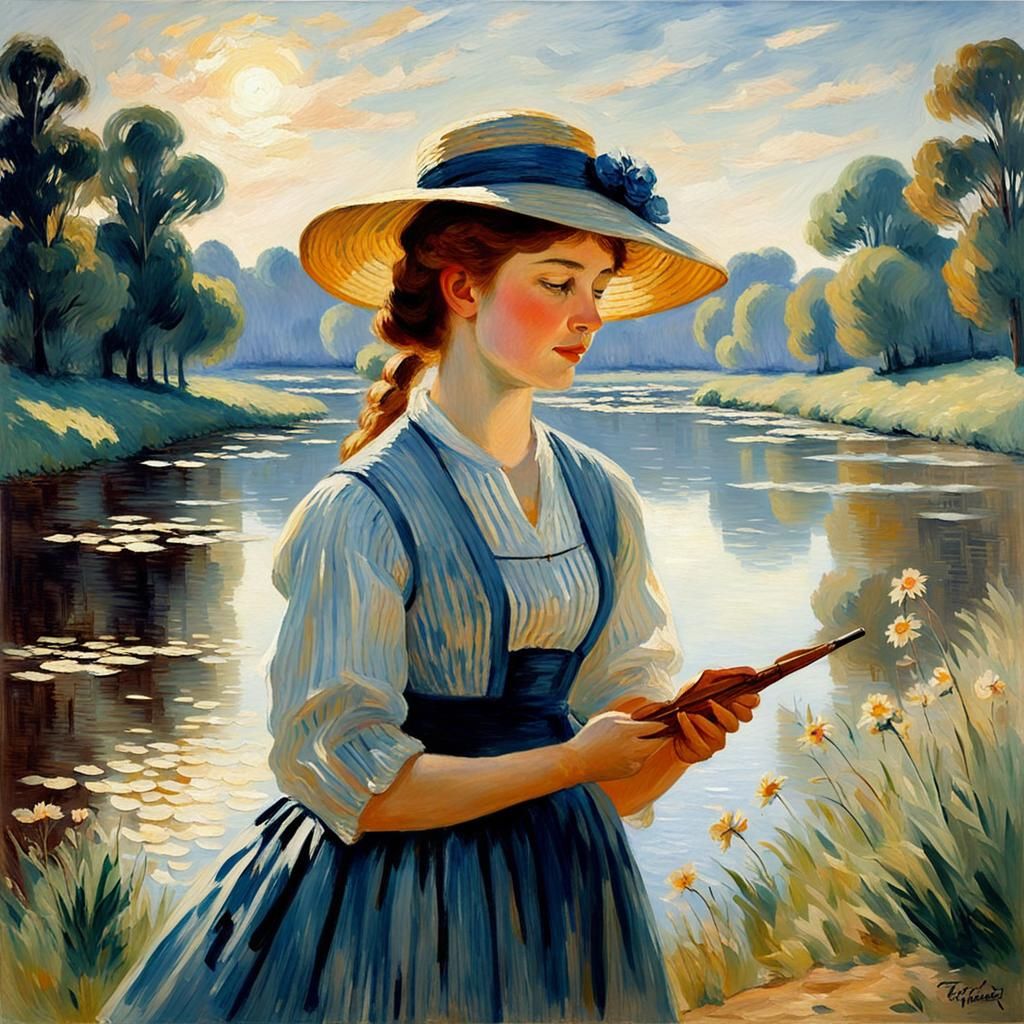 Impressionistic Study of Light and Atmosphere