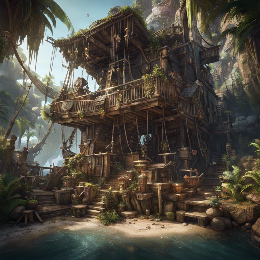 Pirate hideout