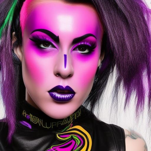 Punk Rock young lady