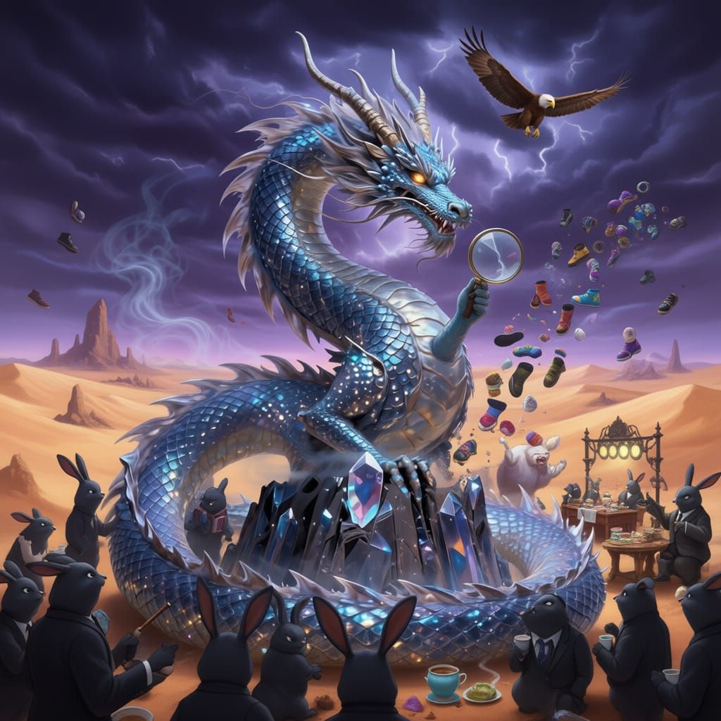 Rhinoceros Detective Investigates Ninja Rabbit Sock Theft