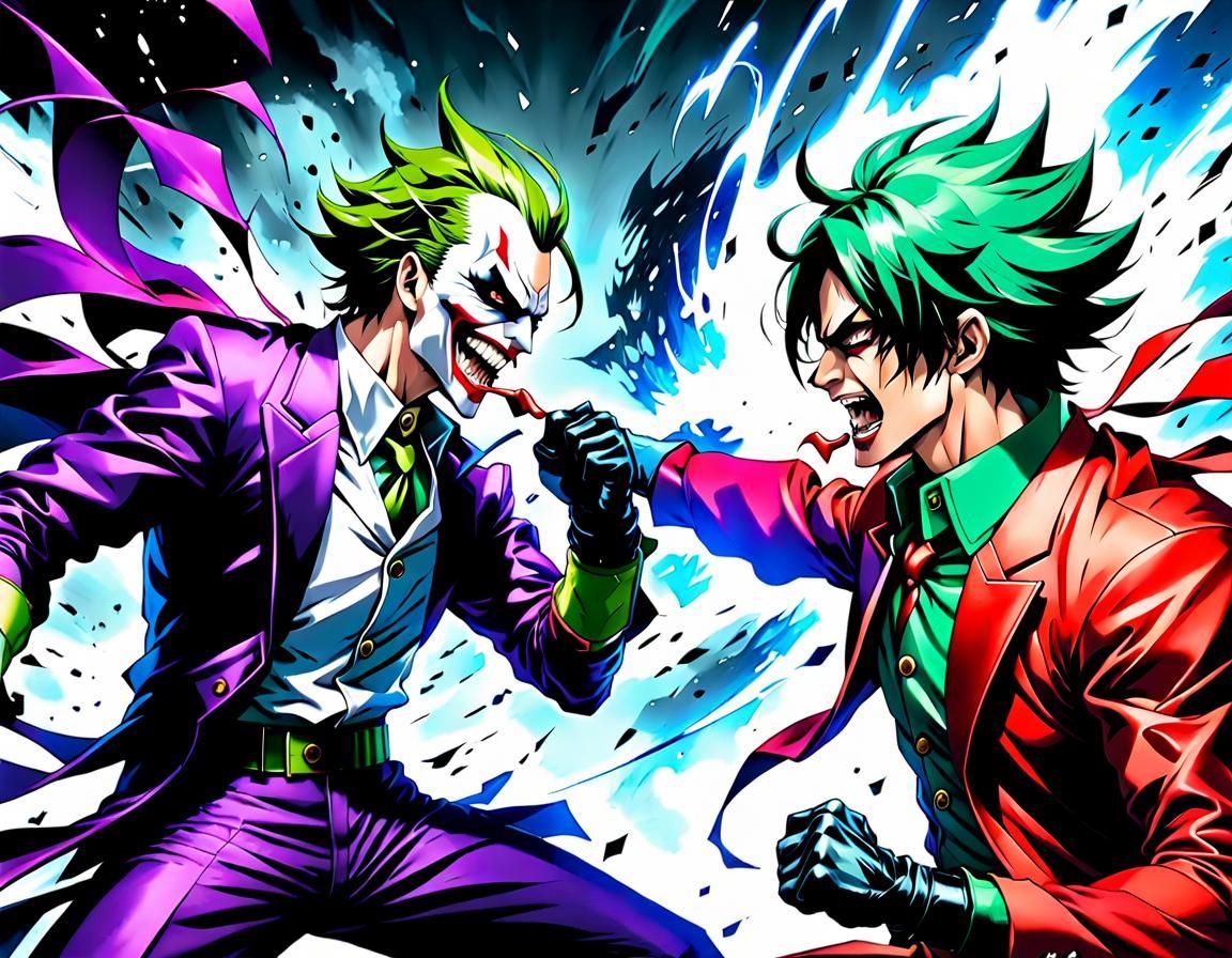 Epic Manga Joker vs Demon Slayer Showdown