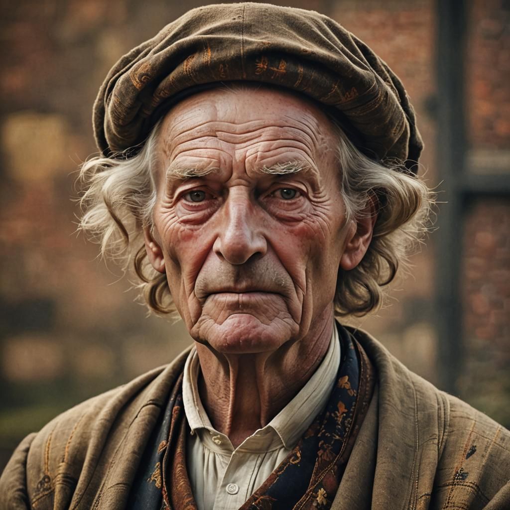 Dutch Golden Age Portrait of Elderly Man