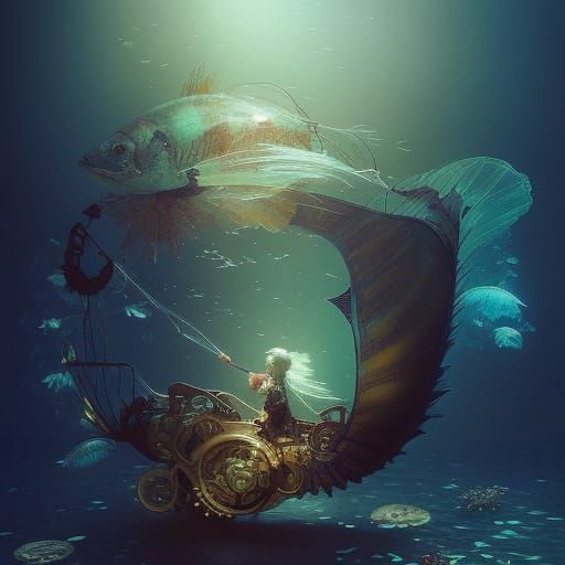 Fantasy world under the water