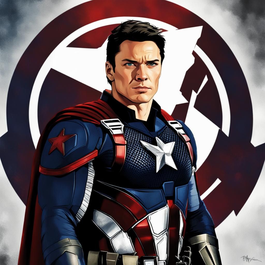 AI-Generated Avenger Transformation: A Superhero Portrait