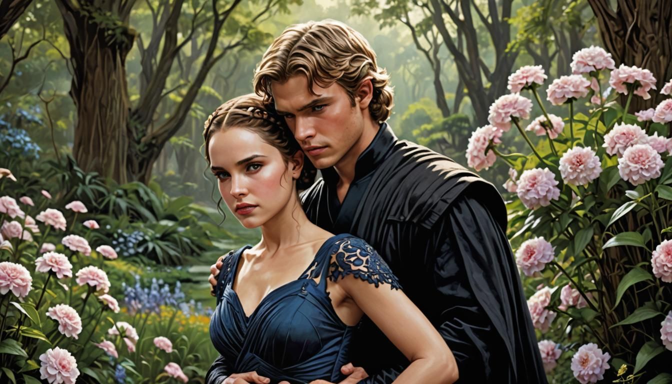 Star Wars romance clinch cover by Roger Kastel