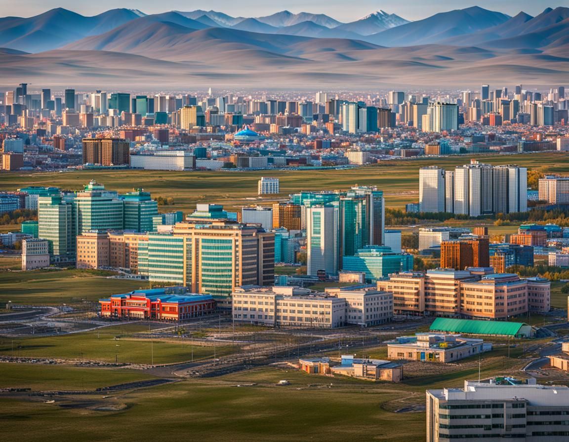 Futuristic Darkhan: Mongolia's Technologically Advanced Metr...