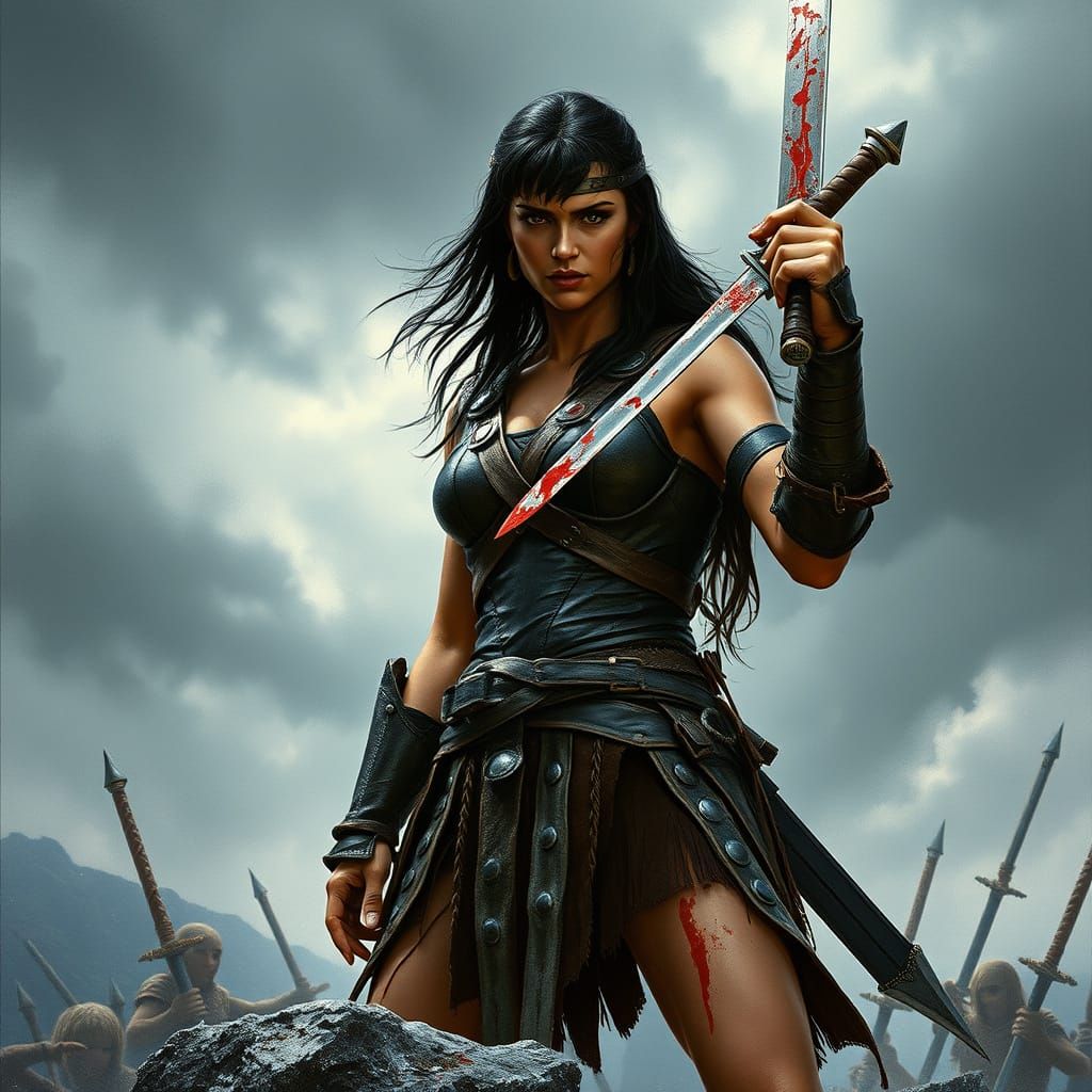 Warrior Princess Triumphant: Cinematic Action Scene