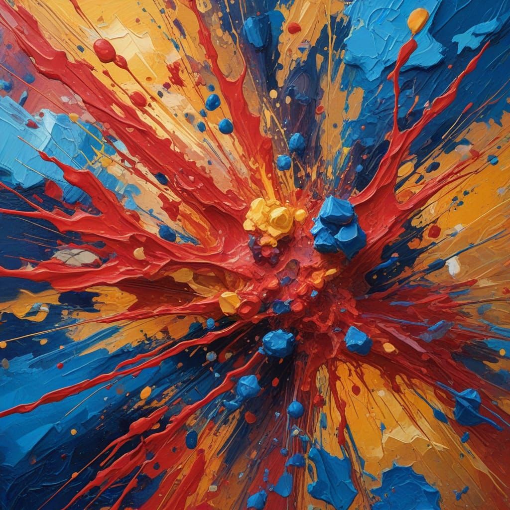 Ionic Bond Forms: Gouache Impressionist Masterpiece