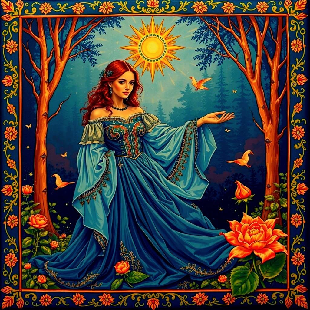 Twisting Abstract Forms in Shades of Red