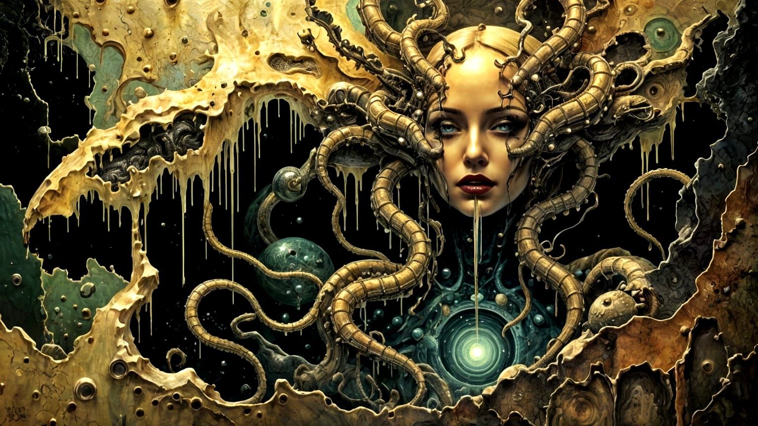 Eldritch Dreamscape: A Lovecraftian Vision