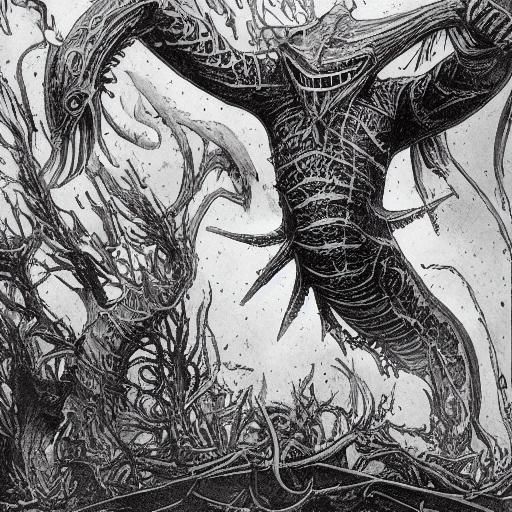 Leviathan: AI Generated Mythical Sea Serpent