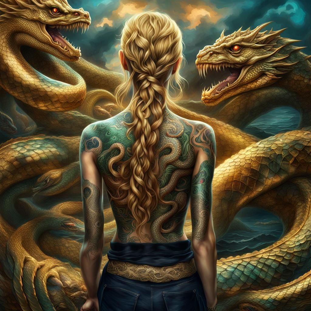 Dragon tattoos