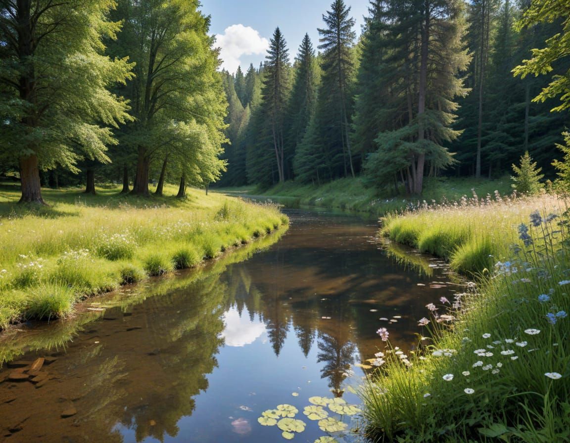 AI Generated Image of Recreation