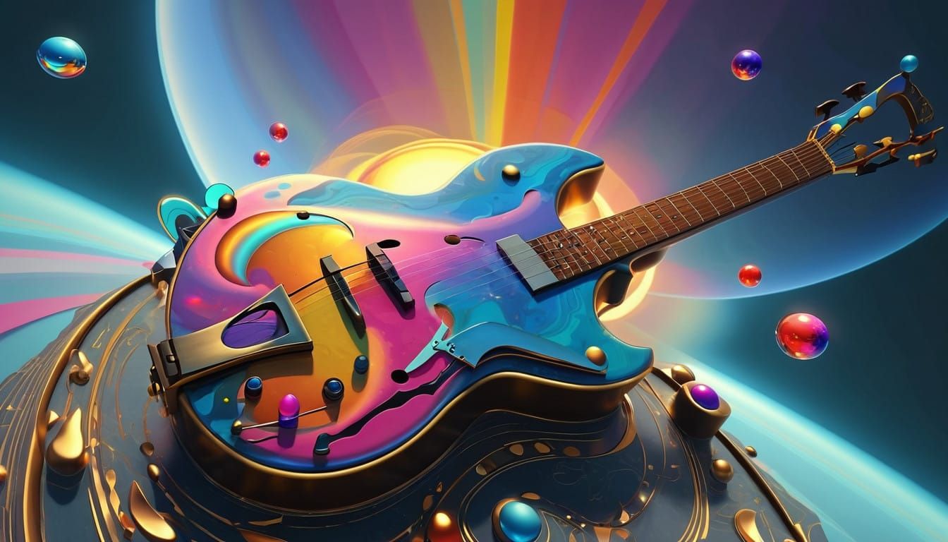 luminescent dust waves darkly 3D  fractal chromoshadow they drifted away in the shadows of a ghost of a dream glowingamb...