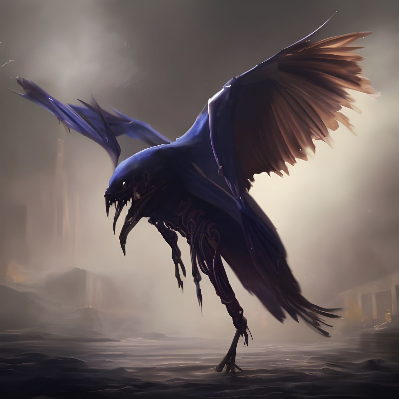 Hyperrealistic Concept Art with Intricate Details