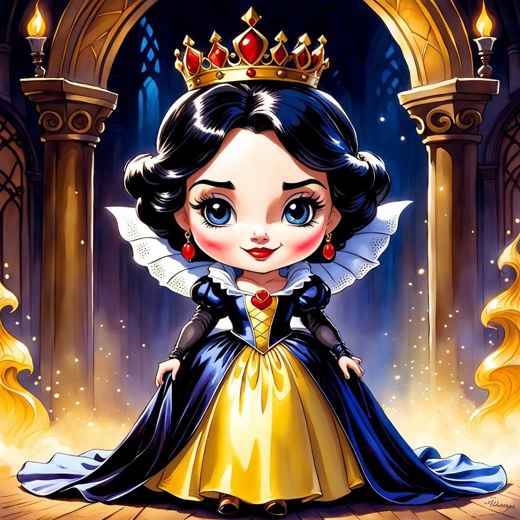 Cute Chibi Evil Queen
