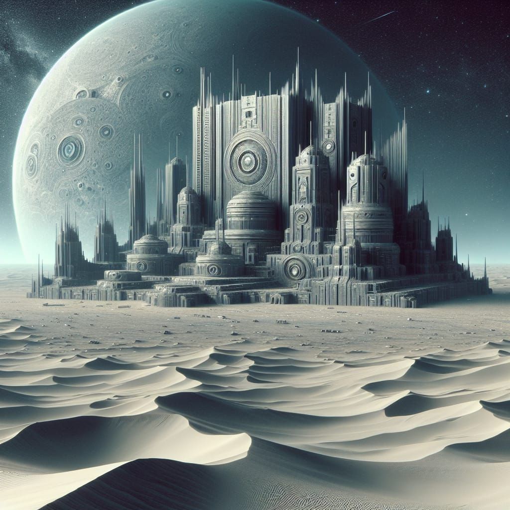 Alien Desert Civilization: Grey Sand Architecture