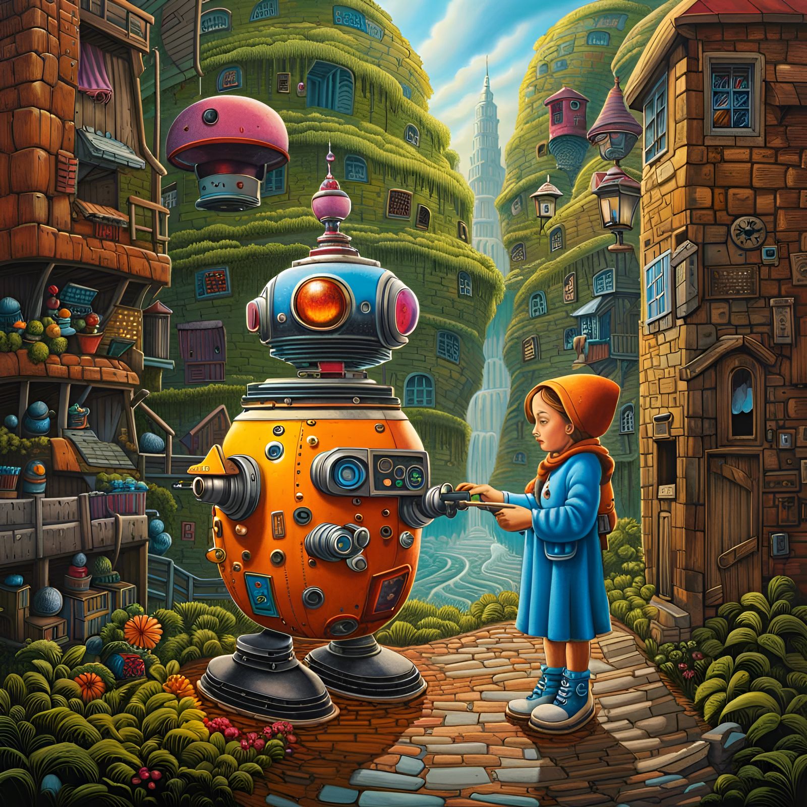 Mary had a little AI robot