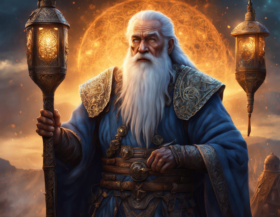 Elder Scrolls Skyrim Elder Wisdom in Fantasy Art