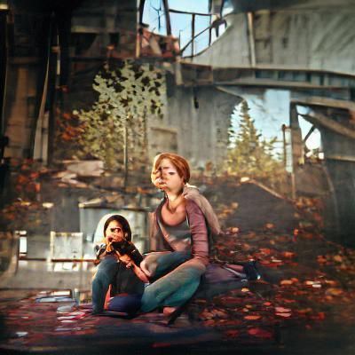 The Last of Us 2: Ellie and Dina