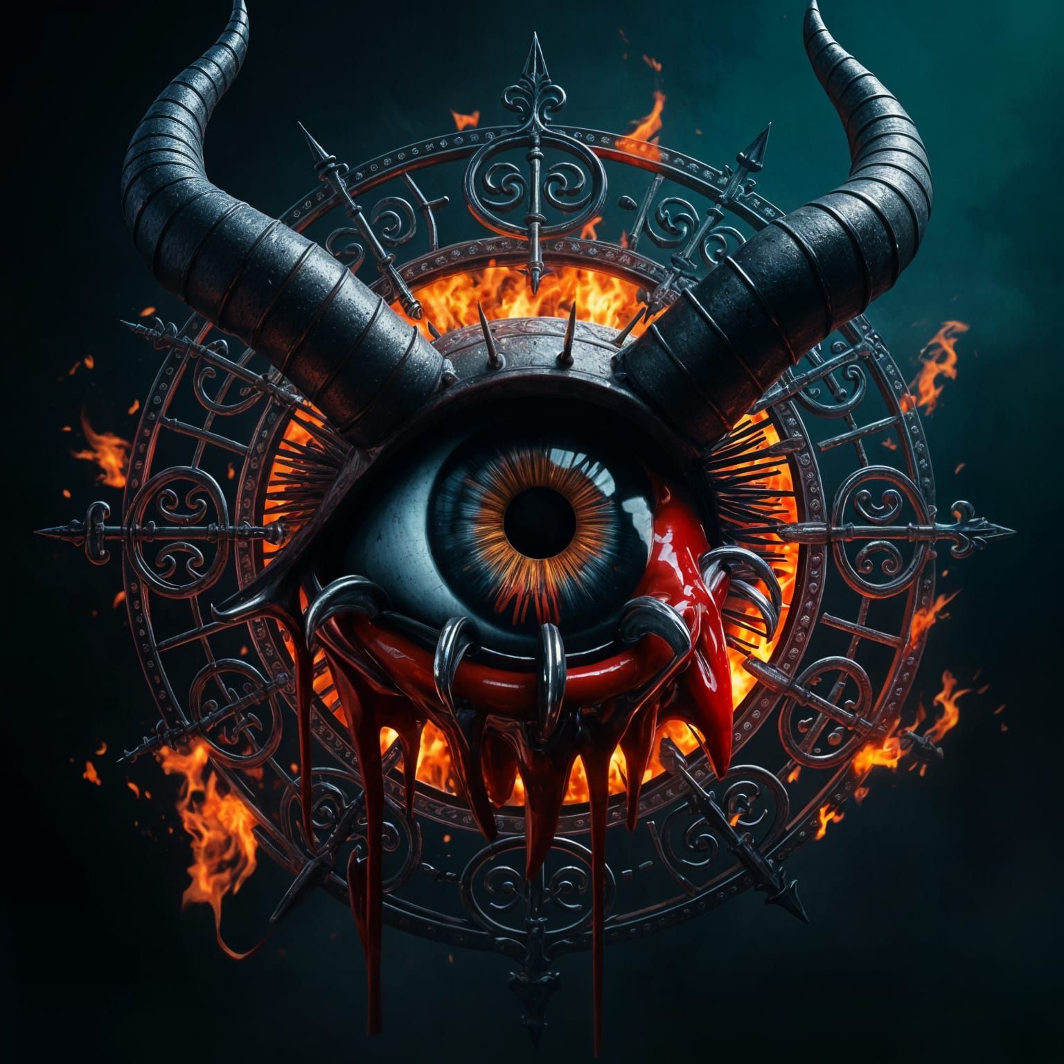 A striking, surrealistic, highly detailed and ultra-realisti...