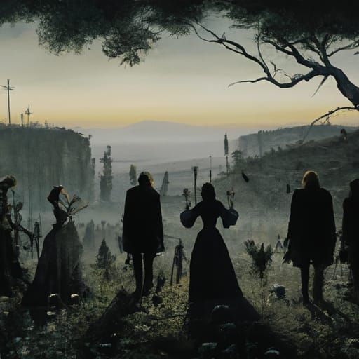 Dance of the Dead: Macabre Impressionist Art