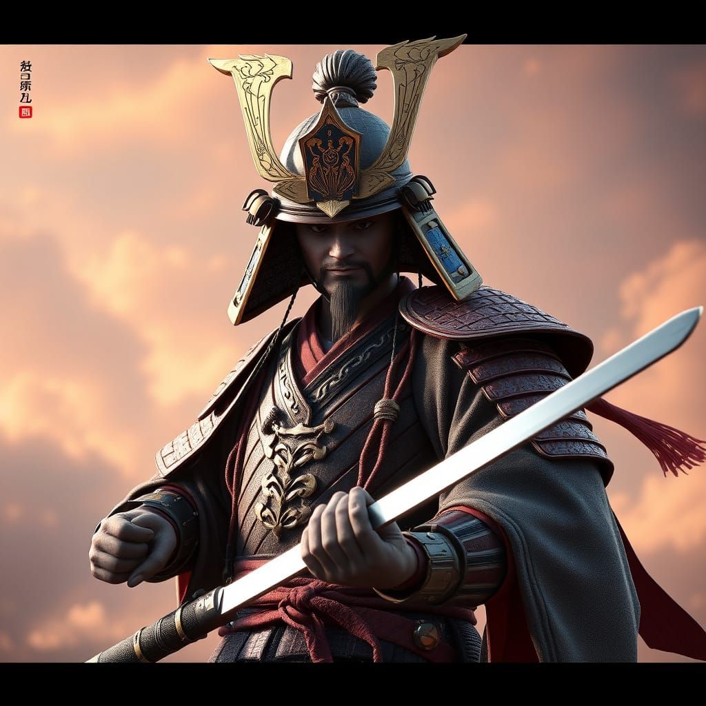 Epic Ancient Samurai Concept Art