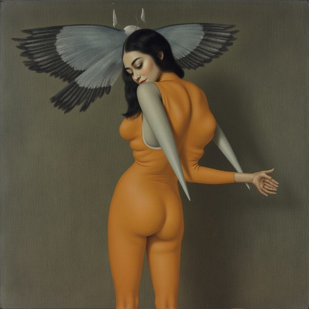 Surrealistic Architectural Dreamscape in Esoteric Style