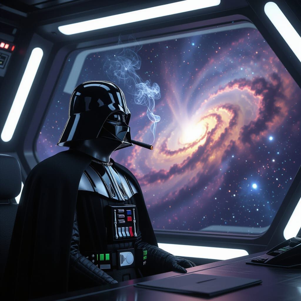 Lord Vader's Space Office Victory Celebration