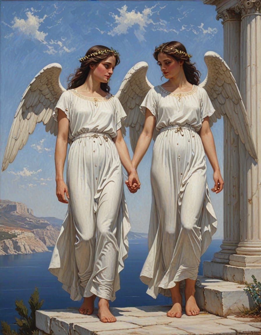 Goddesses of Ancient Greece in Ethereal Beauty