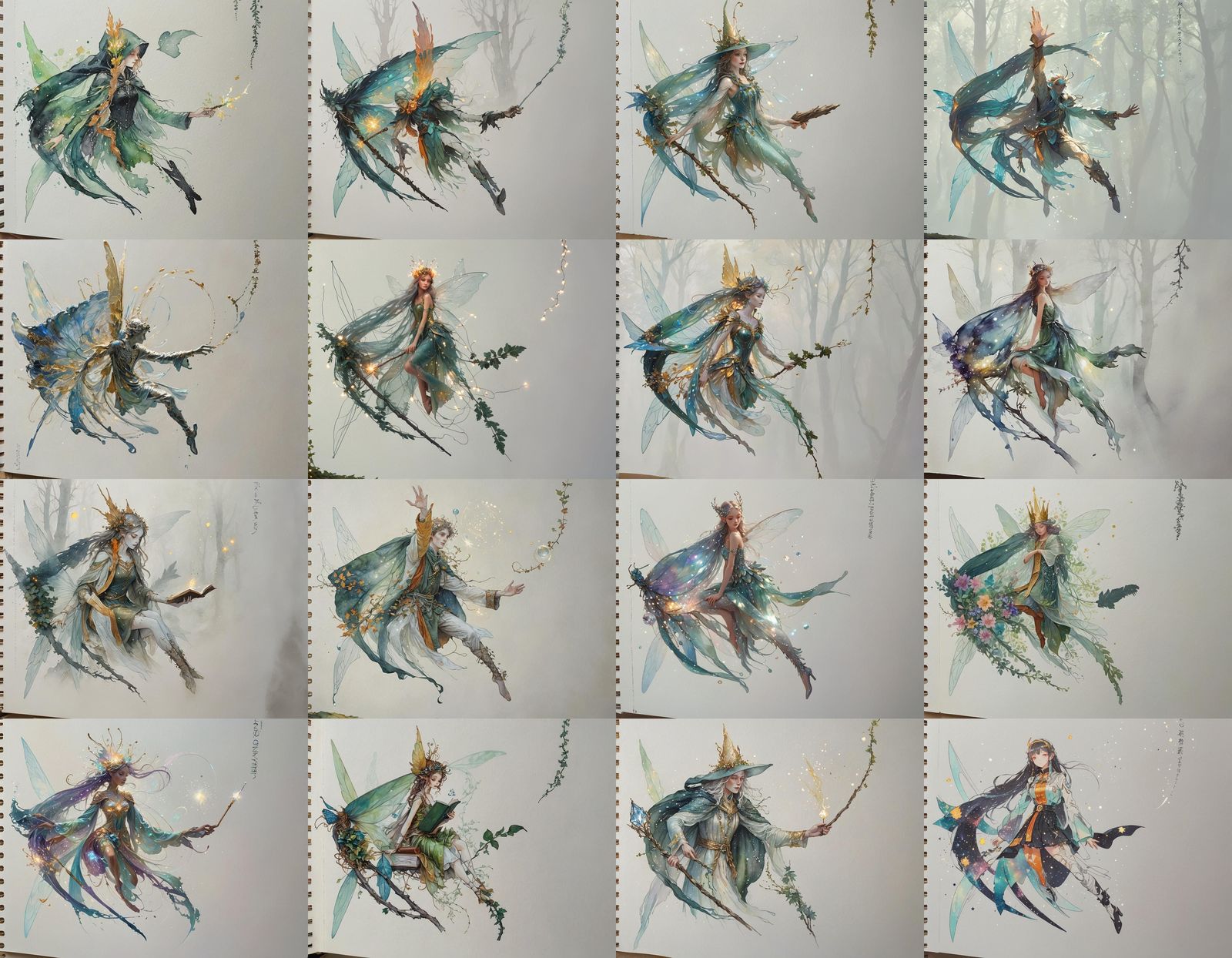 Enchanting Fairy Magus in Mystical Setting