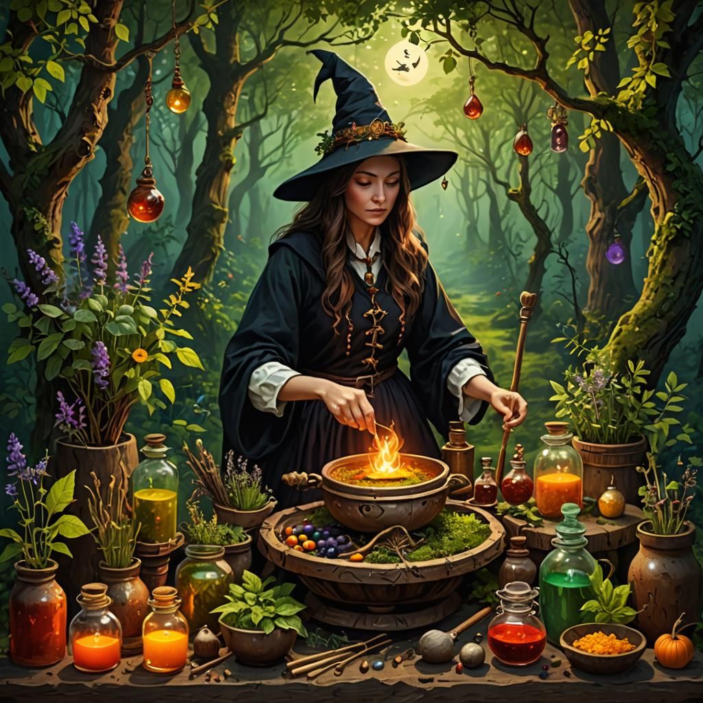 female natural Witch