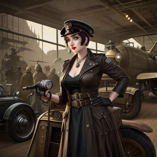 Dieselpunk Vision of a Bygone Era