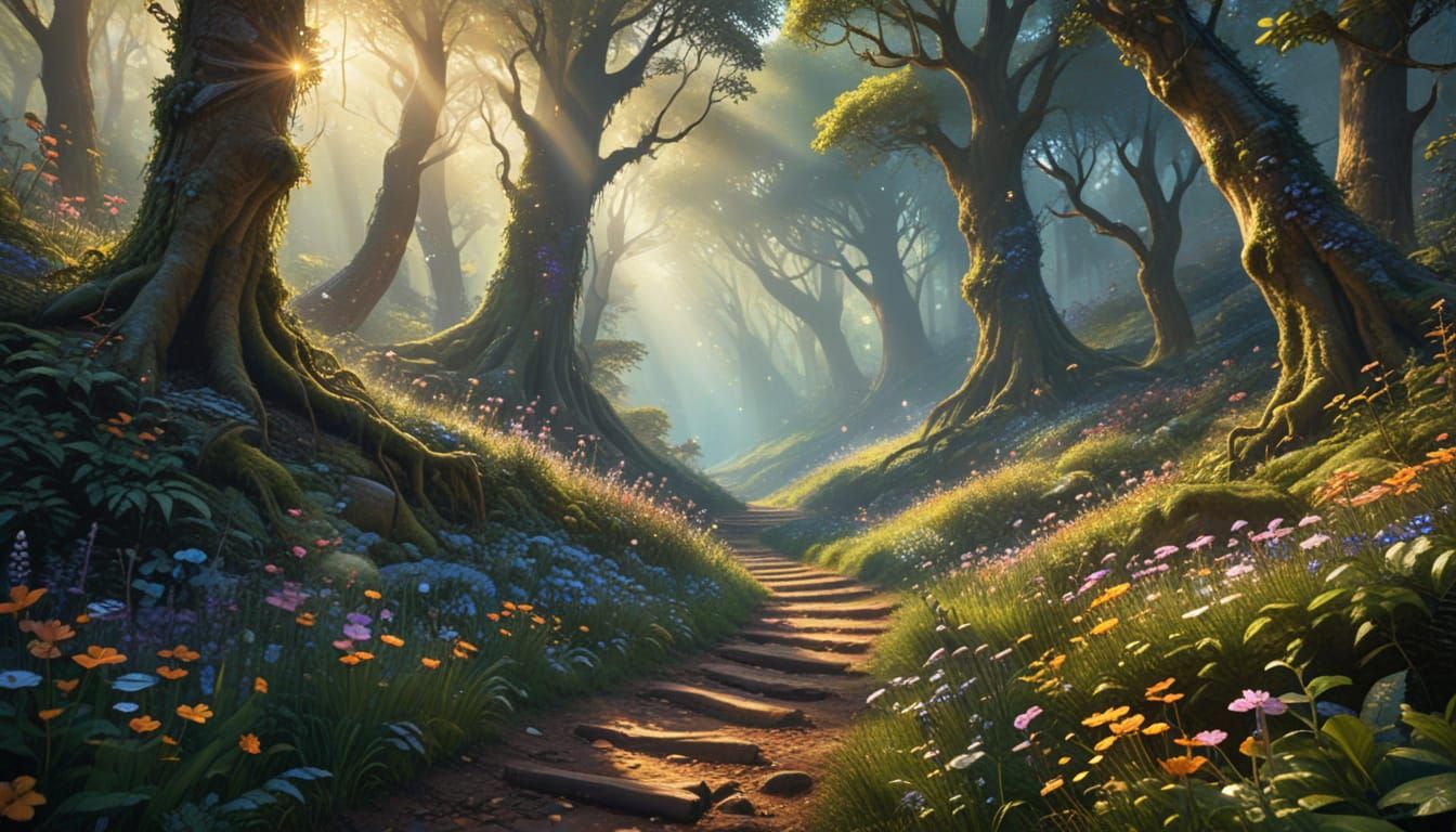 Enchanted Forest Trail: A Whimsical Wonderland