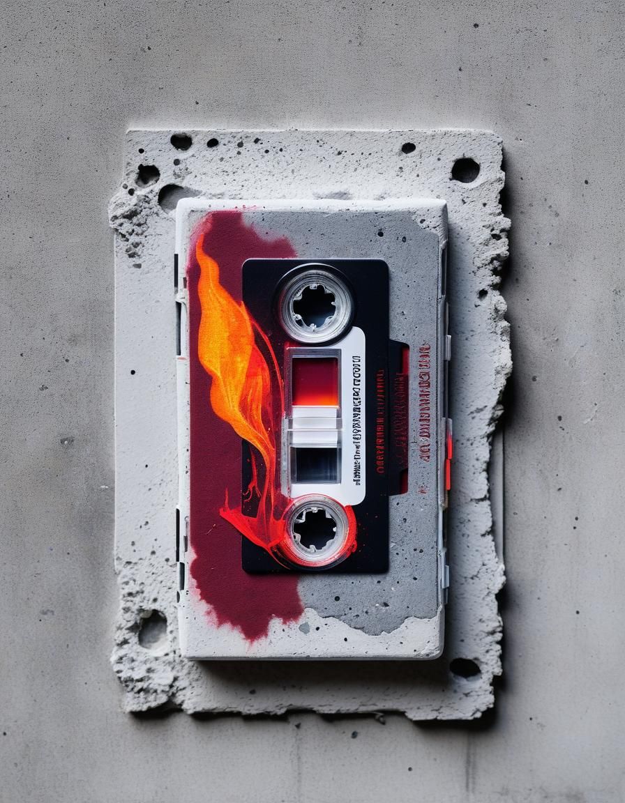 Ethereal Debut: Mixed Media Spacecore Art