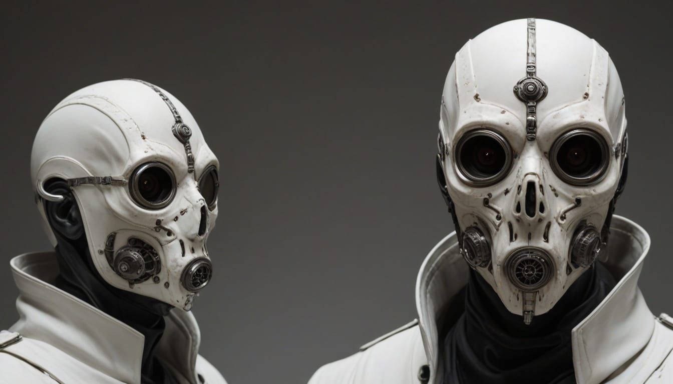 Cybernetic Antichrist Reigns Over Plague Doctors in a Dark A...