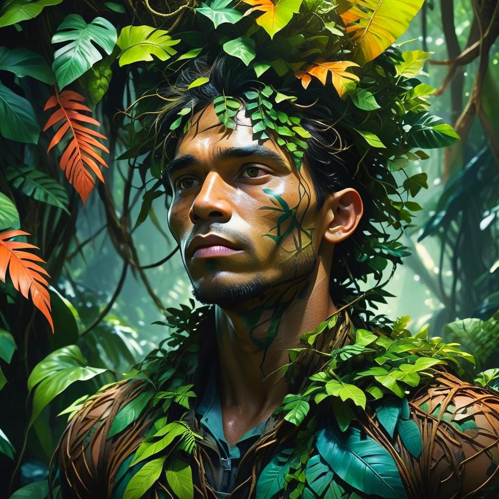 Jungle Thicket Opens to Unreal Light