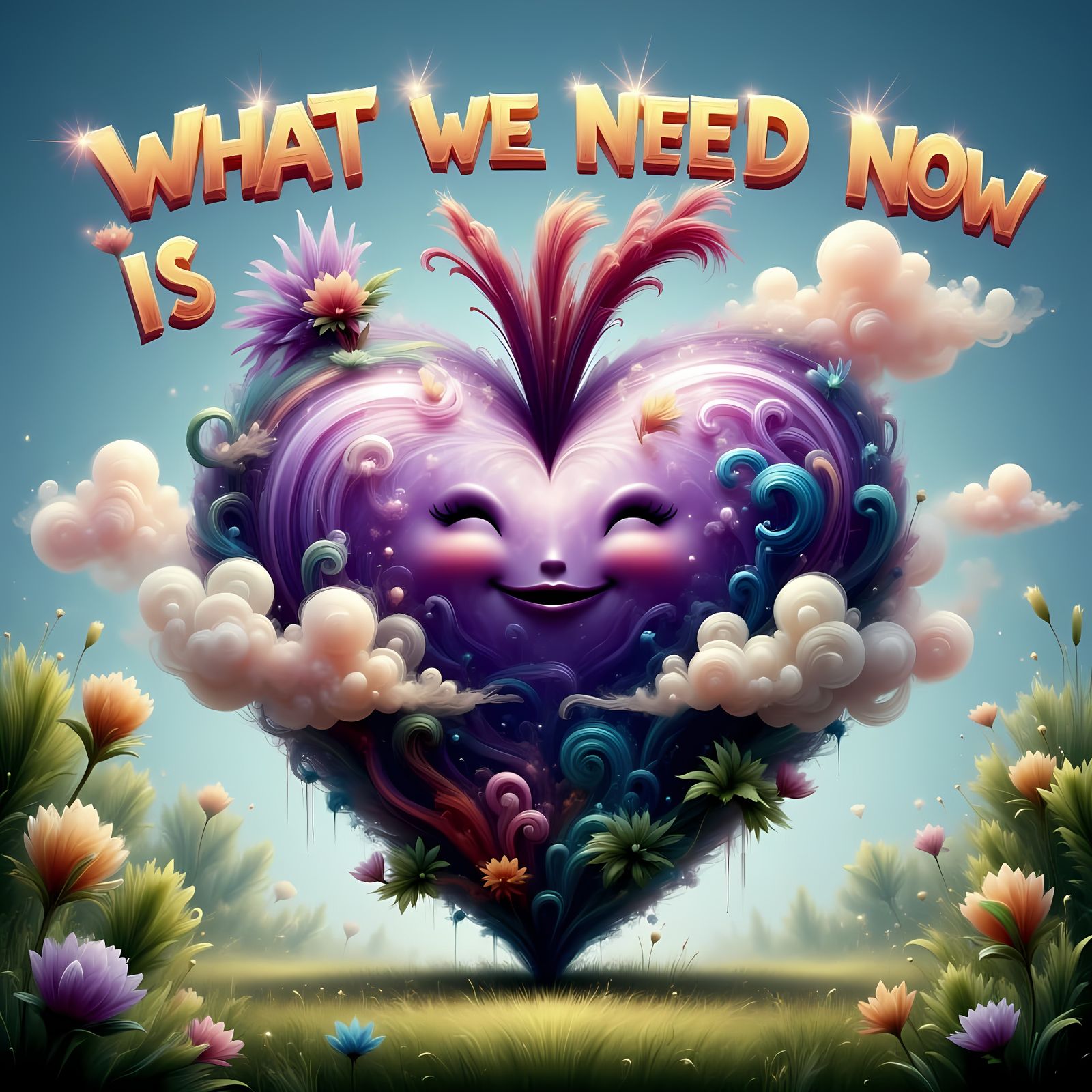 Ethereal Magic Flux: Heart and Earth United in Love